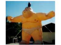 Sumo Wrestler Inflatables - 20ft. Sumo Wrestler balloon